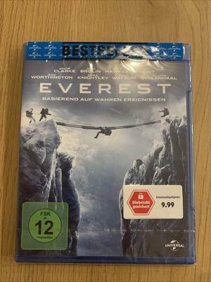 Everest Blu-ray Film Drama Jake Gyllenhaal Keira Knightley Sam Worthington FSK12