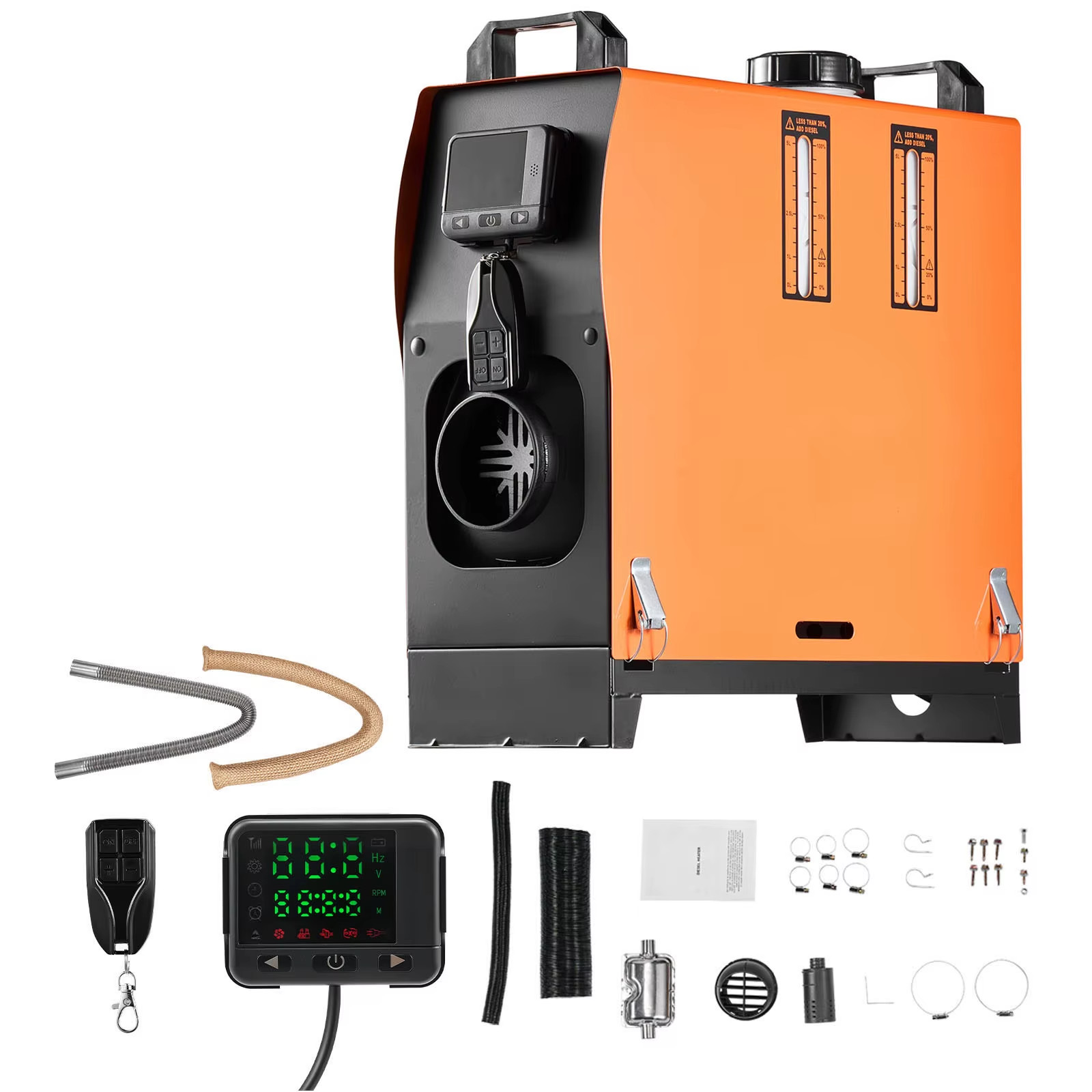 Chauffage stationnaire diesel 8KW 12V pour des nuits au chaud en van aménagé tout l'hiver