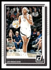 Jackie Young 2025 Donruss WNBA #60 Aces FREE SHIPPING StackedPacks