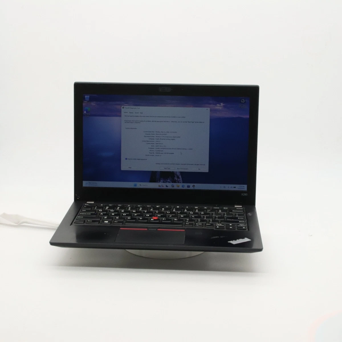 956）レノボThinkPad X280/i5-8250U/8GB/256GB Lenovo ThinkPad X280 - Intel i5-8250U - 8GB RAM - 256GB SSD (See