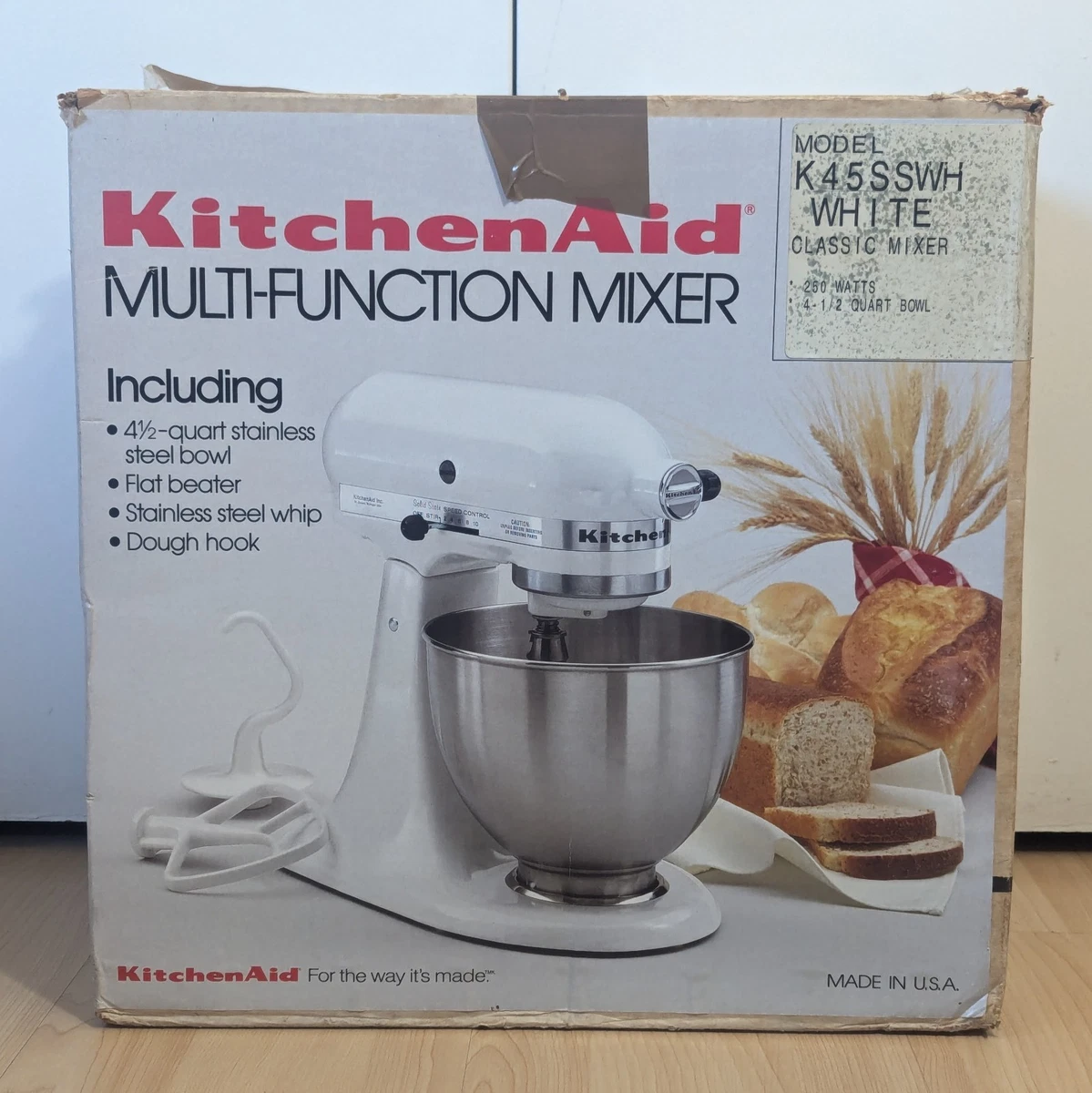 Kitchenaid Mixer K45sswh for sale - eBay