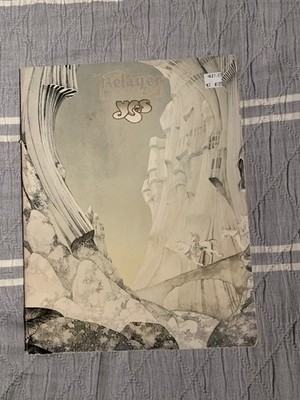 Yes RELAYER Song Book Sheet Music Warner Bros. in VERY NICE CONDITION OOP