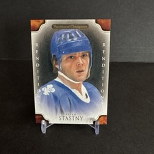 2011 Parkhurst CHAMPIONS RENDITIONS Hockey #147 Peter Stastny EX/NM