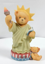 Cherished Teddies Libby "My Country 'Tis Of Thee" Figurine