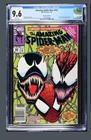 Amazing Spider-Man 363 Rare NEWSSTAND Venom/Carnage App CGC 9.6