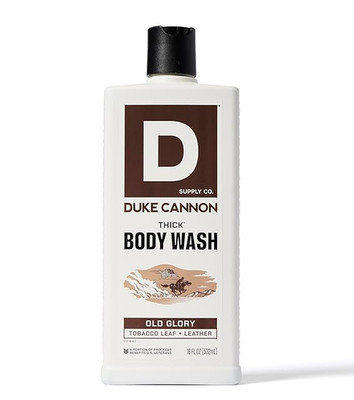 Duke Cannon Thick High Viscosity Body Wash Old Glory Larger 18 fl oz