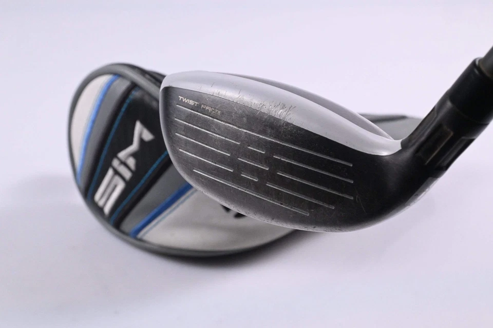 Taylormade SIM Max #3 Hybrid / 19 Degree / Stiff Flex HZRDUS Smoke Black 80 - Image 4 of 4