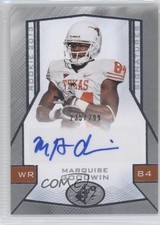 2013 SPx Rookie Signatures 235/299 Marquise Goodwin #132 Auto 3c4