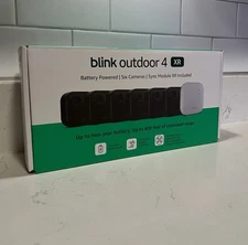 Blink Security Cameras 6 Camera Set Outdoor 4 XR with Sync Module HD Wireless