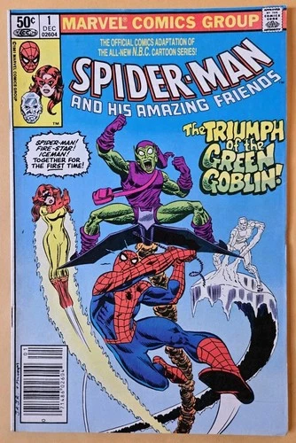 Spider-Man and His Amazing Friends #1 G (2.0) 1st Firestar & Iceman Team-up!