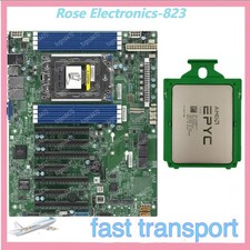 H12SSL-i AMD EPYC 7452 Supermicro 32cores 64threads 2.35 GHz motherboard CPU