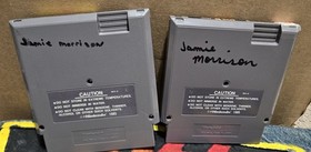 Nintendo NES Lot 2 Games Dr. Mario And Q Bert 