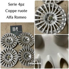 Coppe Ruote Serie 4 Pezzi Alfa Romeo Giulietta- 156- 159