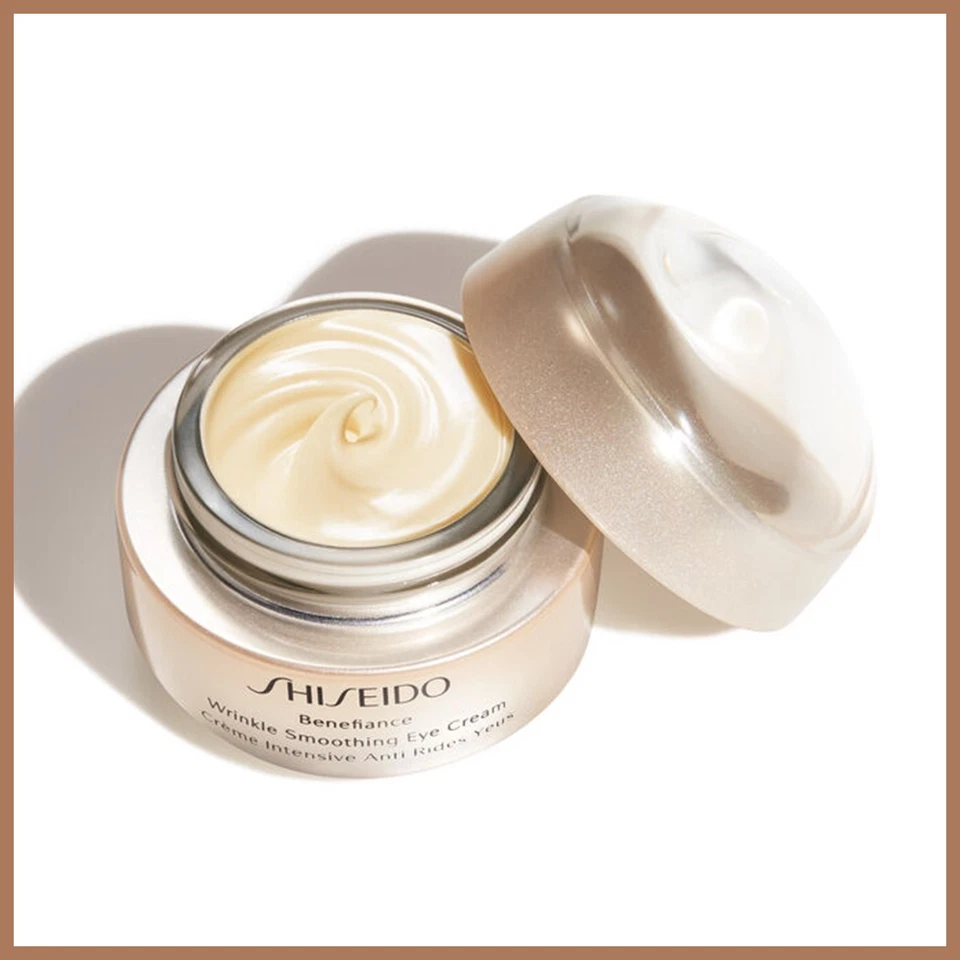 Crema de ojos suavizante antienvejecimiento antiarrugas Shiseido Benefiance 0,51 oz / 15 ml - OFERTA Foto 2 de 4