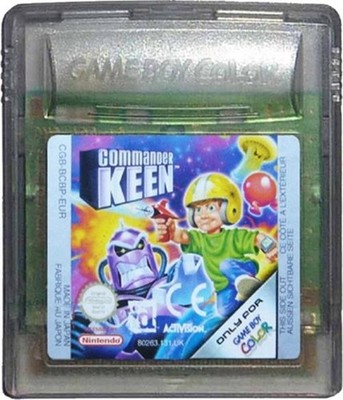 Commander Keen - Nintendo Game Boy Gameboy Color Platformer Video Game