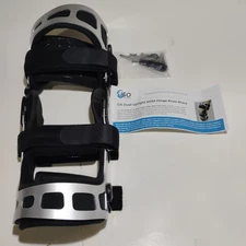 Knee Brace ISO Preferred Medium Size, Left OA Dual Upright Hinge ROM  Brand New