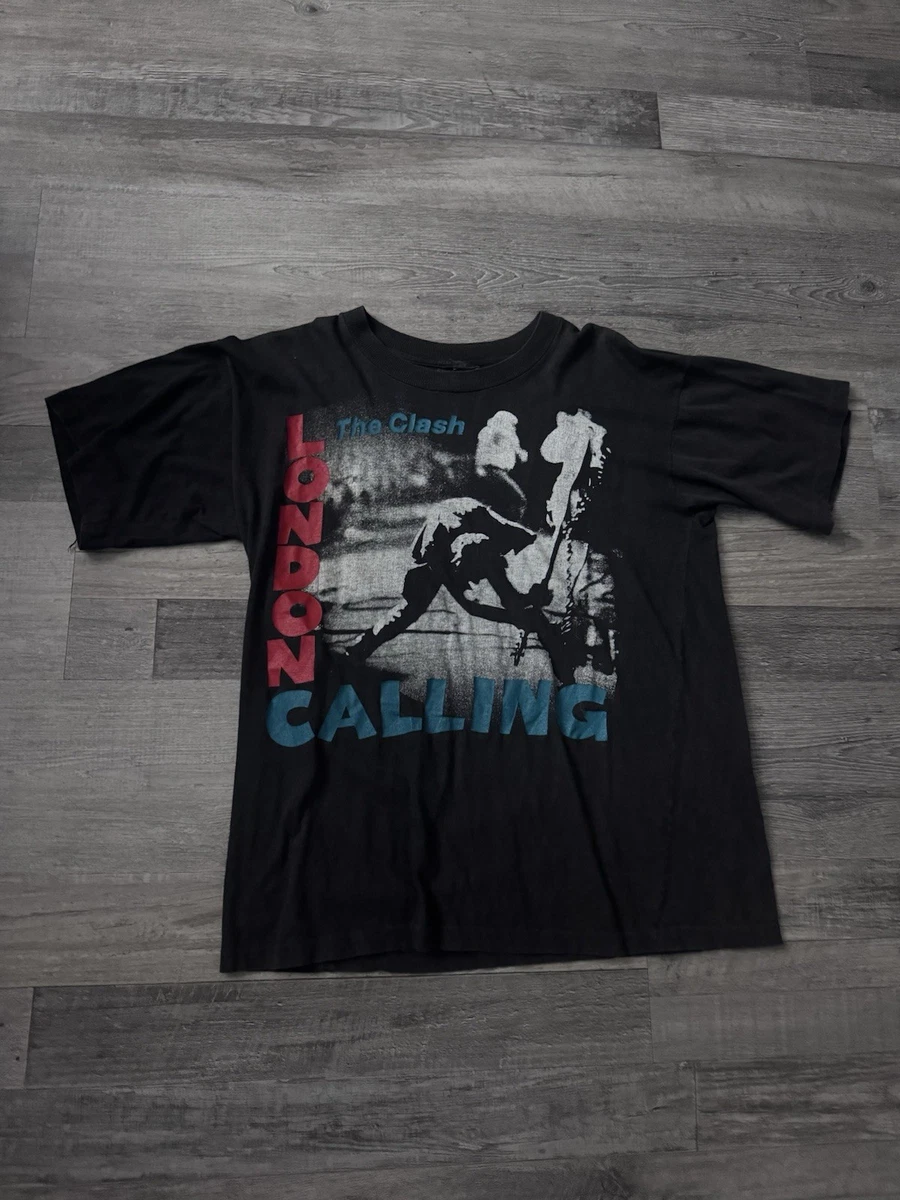 T-shirt Vintage The Clash Punk Flyer - Graphique Doux Los Lobos Sex Pistols - Taille XS à 3XL Unisexe