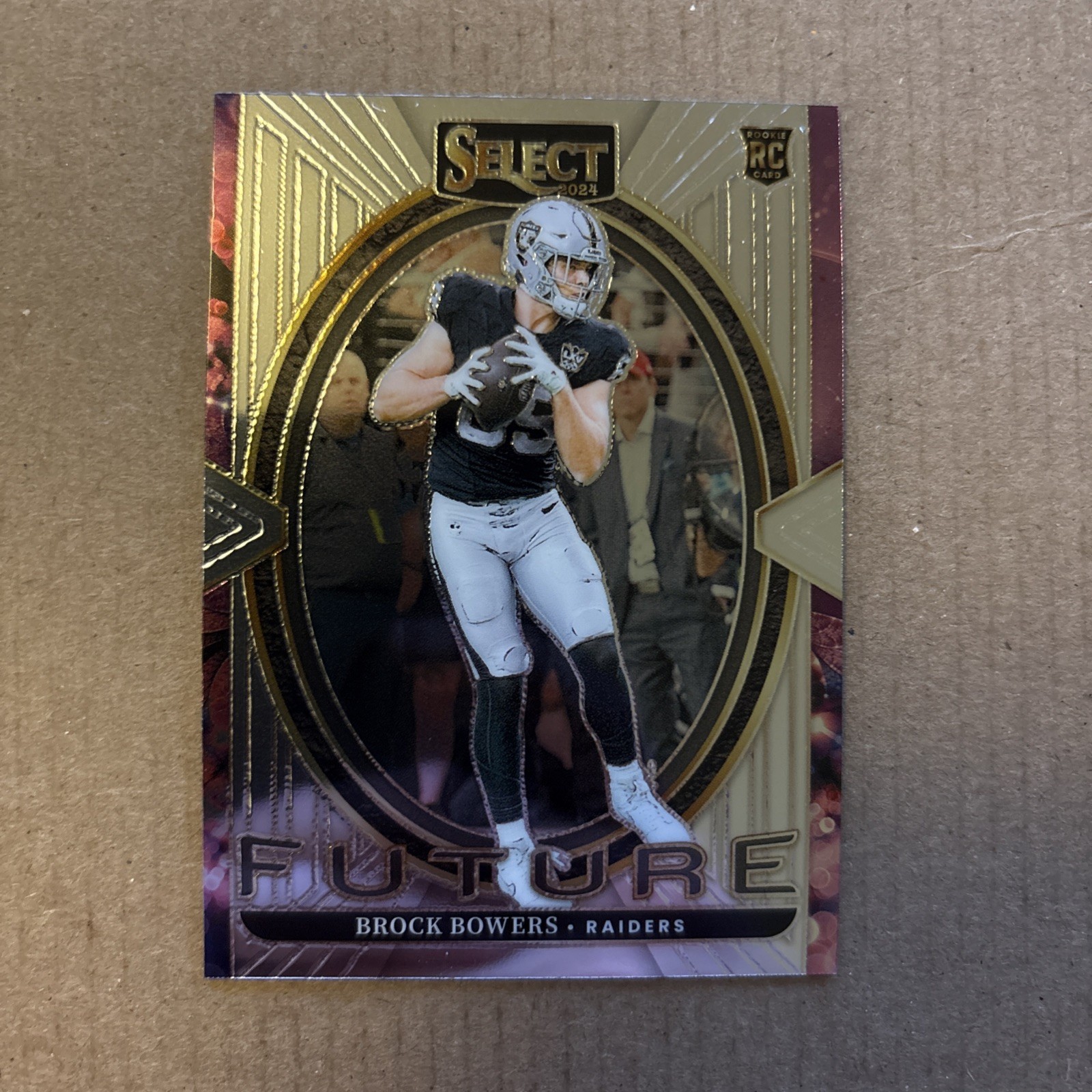 2024 Panini Select - Select Future Brock Bowers #3 (RC)