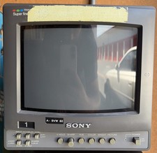 SONY PVM-8221 Color Video Monitor Super Fine Pitch Trinitron Untested