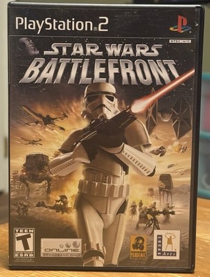 Star Wars: Battlefront (Sony PlayStation 2, 2004) CIB Tested & Working