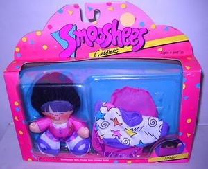 Such A Cute Toy Line! 1989 Fisher Price Smooshees Smuggle Bunny Hair Clip Fisherp