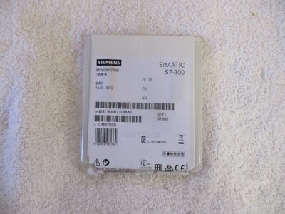 NEW Siemens Simatic S7-300 Memory Card 6ES7 953-8LL31-0AA0