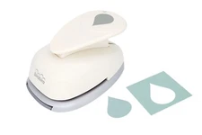 Bira Craft 2 inch Tear Drop Droplets Lever Action Craft Punch for Paper Crafting