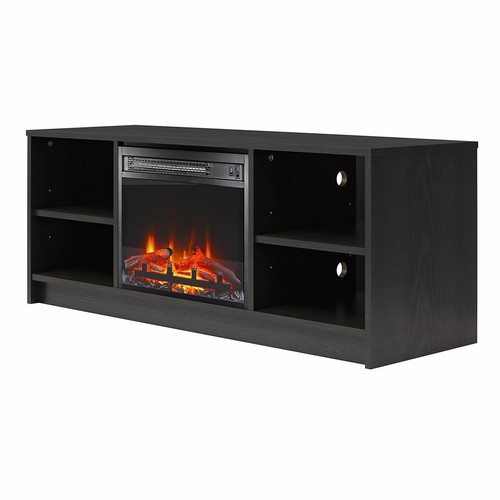 Mainstays Electric Fireplace TV Stand: Fits 55" TV, Heats 400sq.ft., Cool Touch - Picture 23 of 66