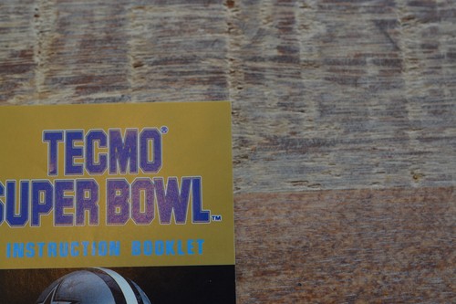 Sega Genesis Tecmo Super Bowl nur Bedienungsanleitung Booklet - Bild 5 von 7