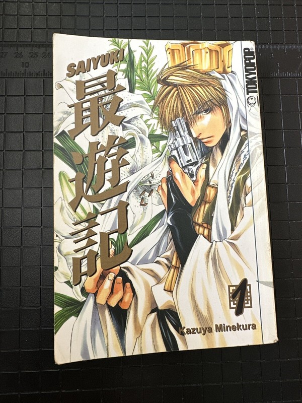 Saiyuki Vol. 1 By Kazuya Minekura Tokyopop Manga Book 2004 Paperback English