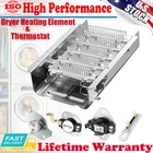 For Whirlpool Roper Kenmore Maytag 279838 279816 Dryer Heating Element Kit Parts