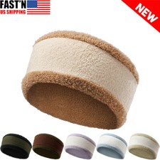 Winter Warm Thick Headband Wide Cold Whether Ear Warmers Headband for Women Men