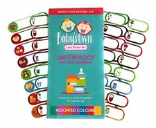 Baby Bottle  Belonging Labels for Daycare,Waterproof Write On Labels,Pack of 64