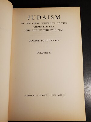 JUDAISM IN THE FIRST CENTURIES OF THE CHRISTIAN ERA,: THE By