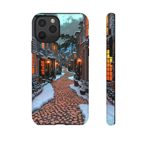 For iPhone | Samsung Galaxy | Pixel Phone Case - Winter Village Shops - 第 119/256 張圖片