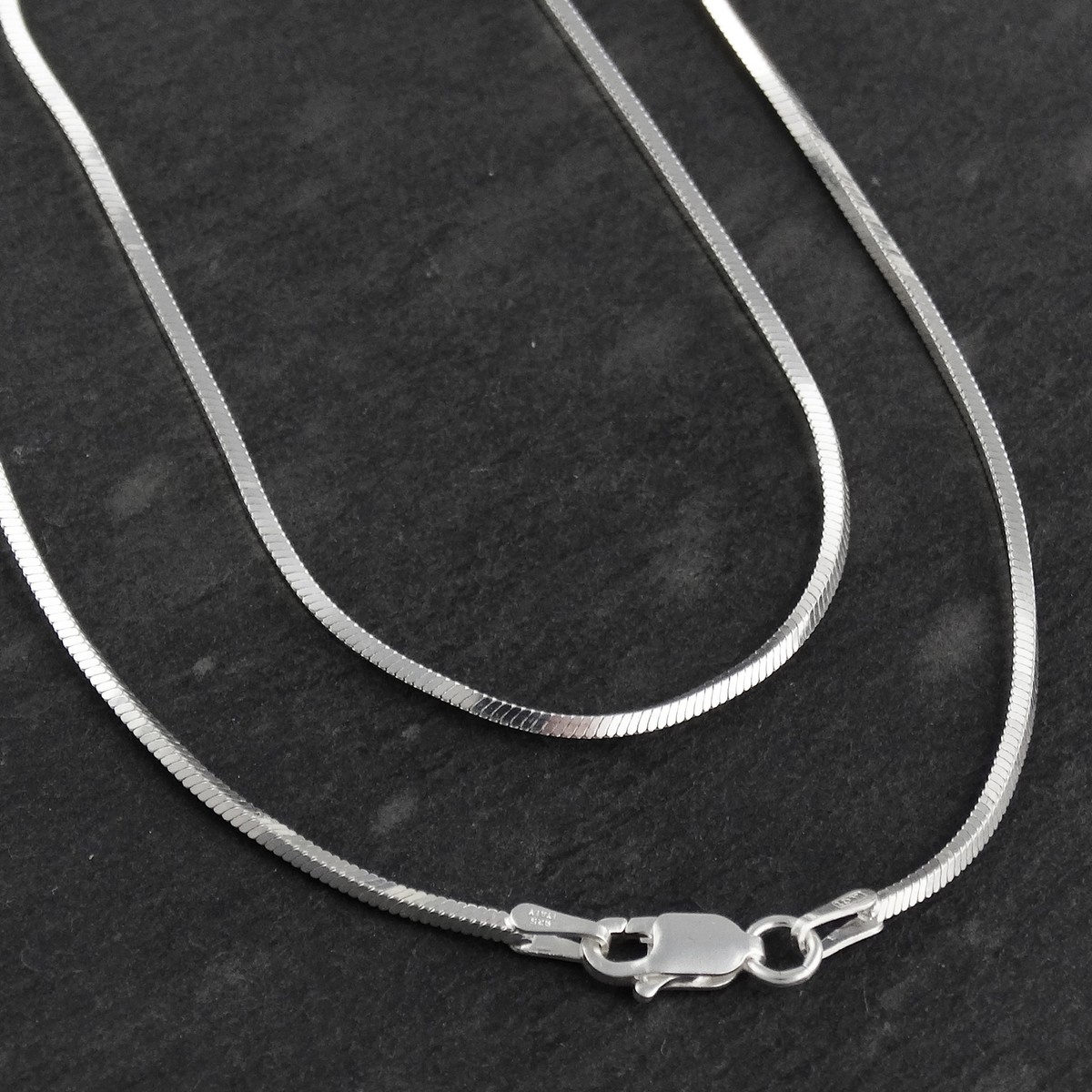 vintage⚪︎Italy snake silver necklace⚪︎925 Vintage Italy Sterling Silver 24