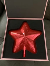 NIB JEFFREE STAR Red Chrome Star Christmas Tree Topper