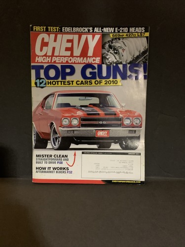 Chevy High Performance Magazine Lot. Full Year 2011 (12 Issues). - Picture 16 of 18