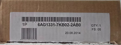 SIEMENS PLC MODULE 6AG1331-7KB02-2AB0 (New open Box) 