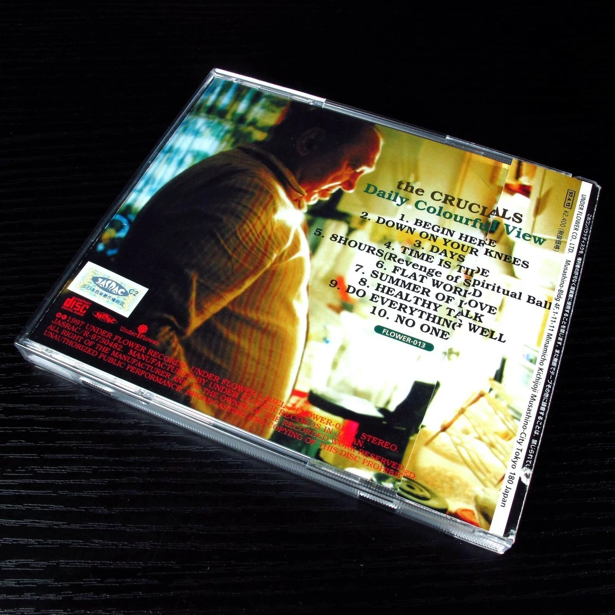 The Crucials - Daily Colourful View JAPAN CD+Sticker W/OBI FLOWER-013 #115-3