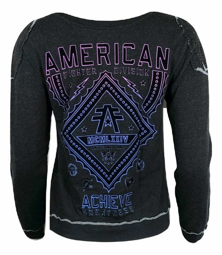 AMERICAN FIGHTER Women's Thermal Shirt ALEXANDER Athletic MMA - Picture 4 of 10