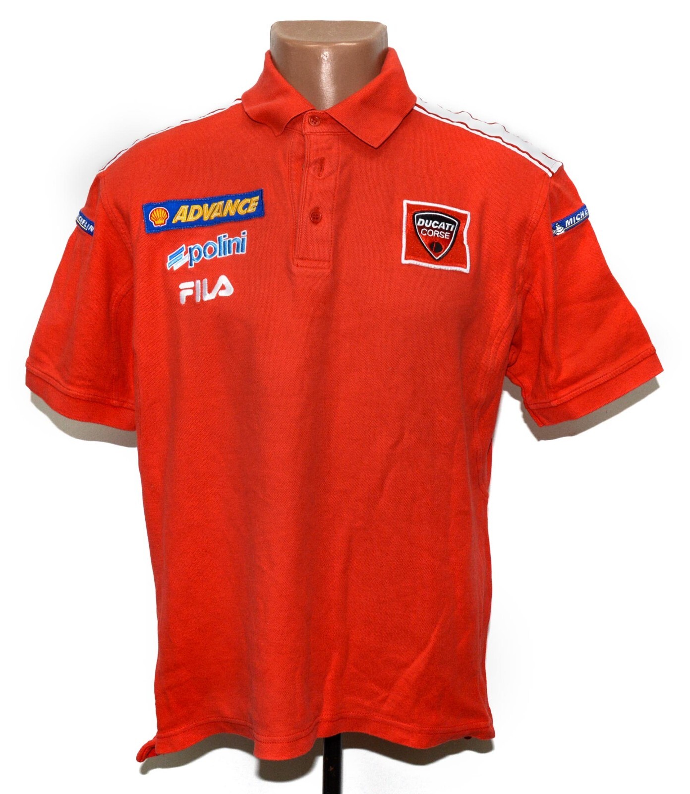 POLO MOTO GP RACING TEAM DUCATI CORSE FILA TAGLIA L