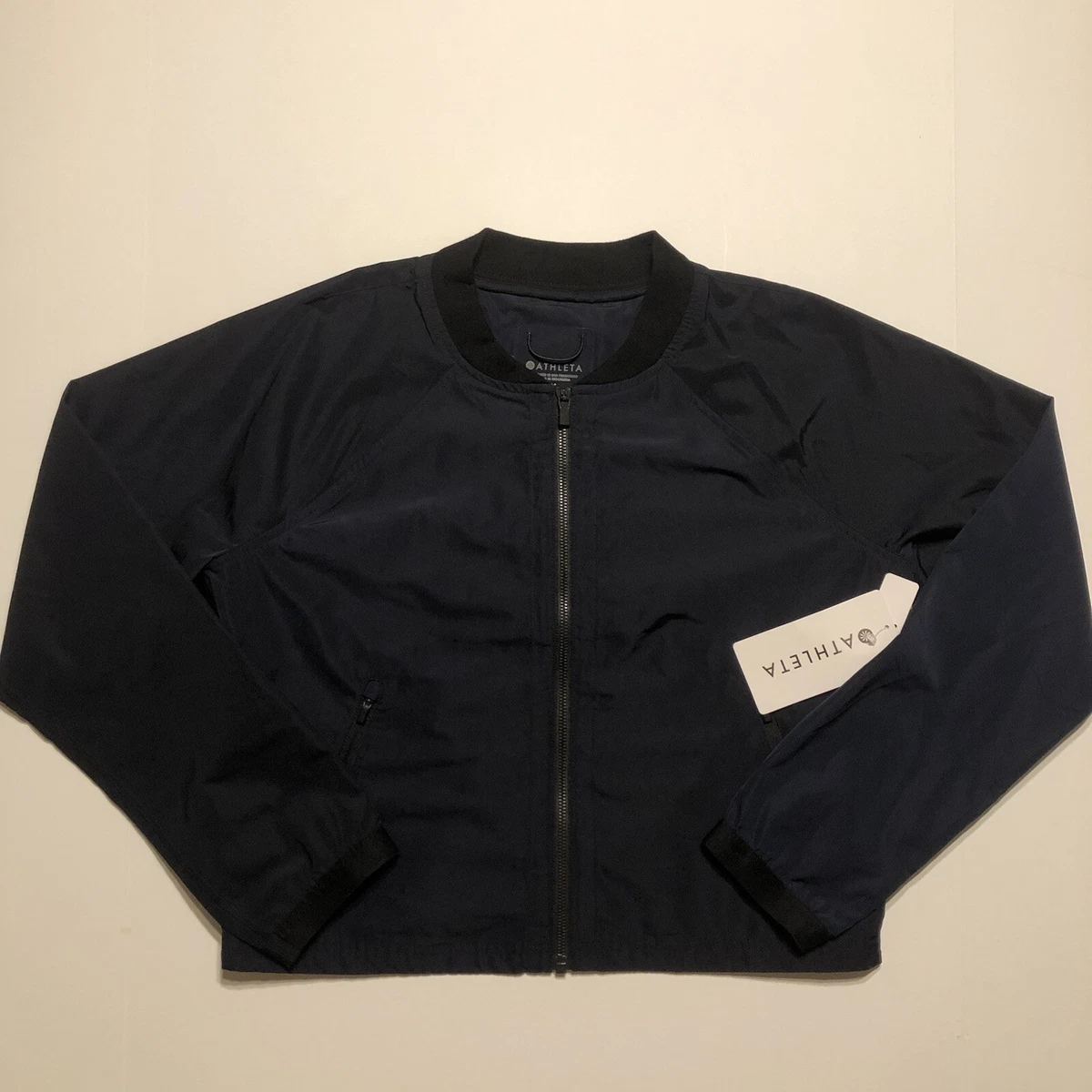 Side zip bomber clearance jacket