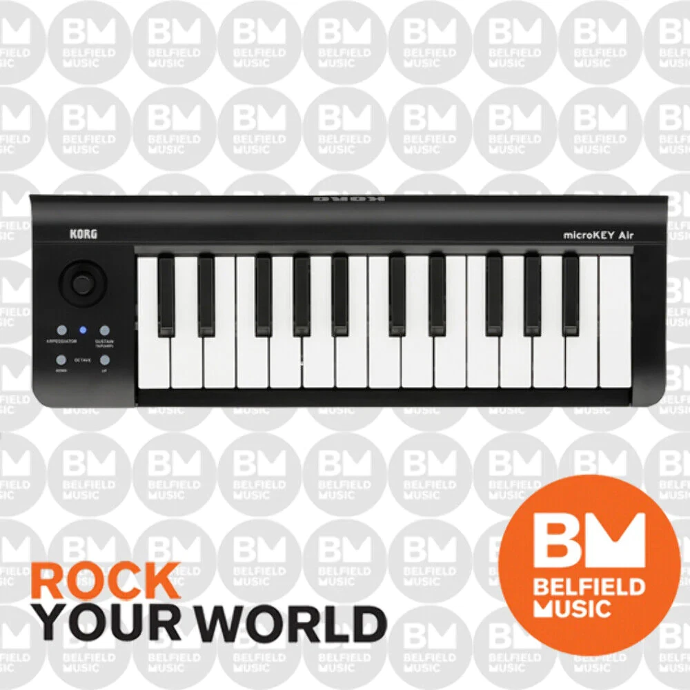 Korg Microkey 2 Air Bluetooth Wireless Midi Controller 25-Key Note