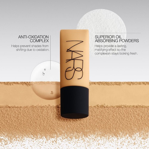 Nars Soft Matte Complete Foundation- Choose Shade- Size 45mL / 1.5 Oz.