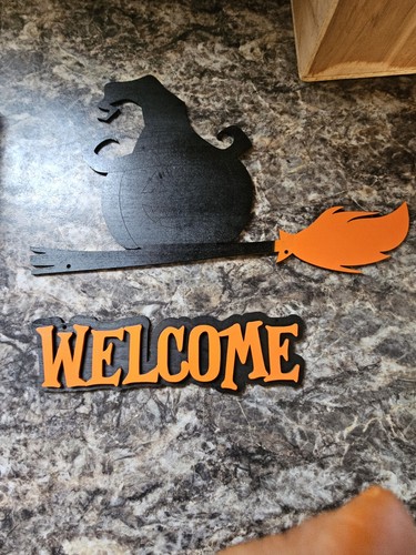Halloween Jack-o-Laterne Hängeschild - Bild 7 von 8
