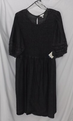#8219 CUTE! NWT 'TERRA & SKY' LIGHTWEIGHT DENIM DRESS SIZE 3X (24W-26W) |  eBay