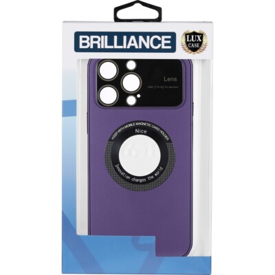 Brilliance LUX iPhone 15 Plus Large glass window + iron magnifying glass Case...