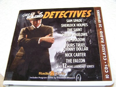Great Radio Detectives - Radio Spirits - 10CDs - 20 Episodes