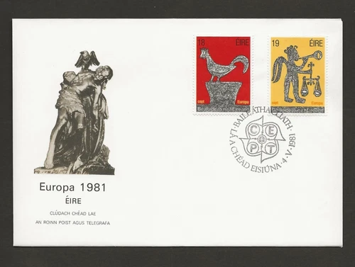 Ireland - 1981 First Day Cover -Europa Folklore . FREE UK POST